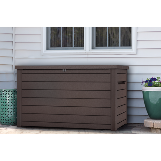 Keter Ontario 870 L Cushion Box – Brown