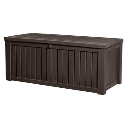 Keter Rockwood Storage Box 570 L – Brown