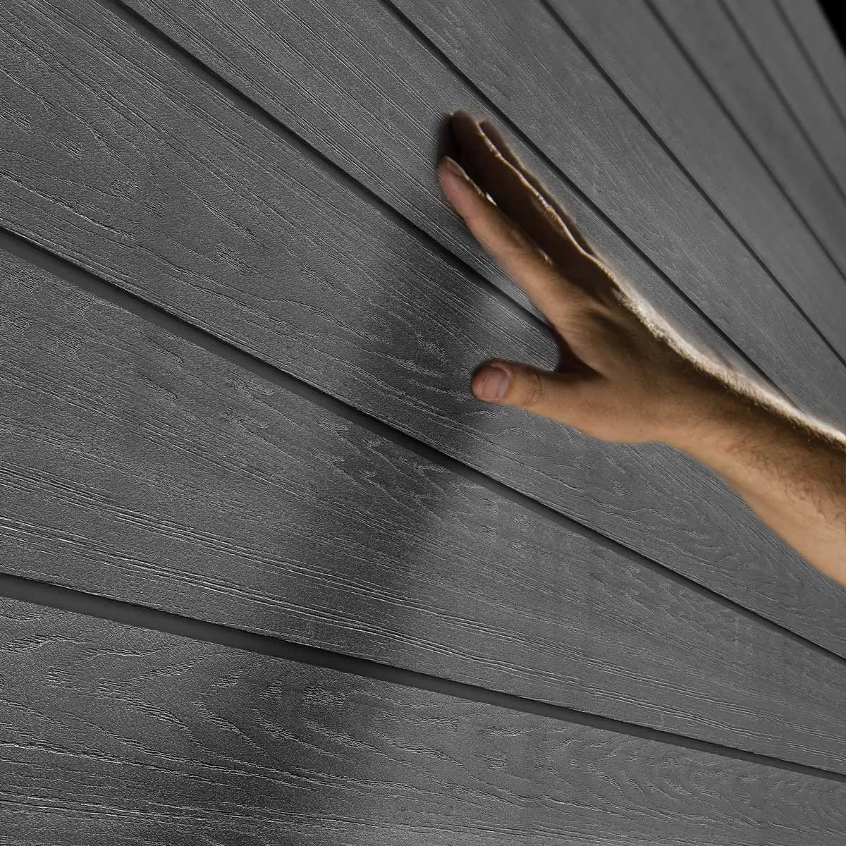 Keter 11x7 Cortina Heavy Duty Plastic Pent Shed – Dark Grey