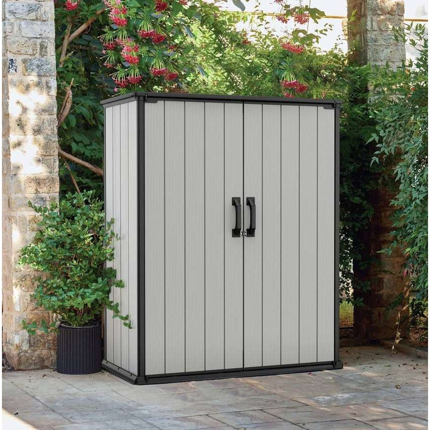 Keter Premier 4×2 Tall Plastic Storage Unit
