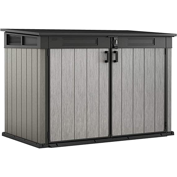 Keter 6×3 Oakland Grande Store Heavy Duty Plastic Shed – Grey