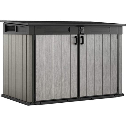 Keter 6×3 Oakland Grande Store Heavy Duty Plastic Shed – Grey