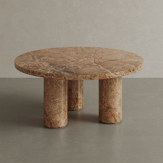 Casoli Marble Coffee Table – Mocha