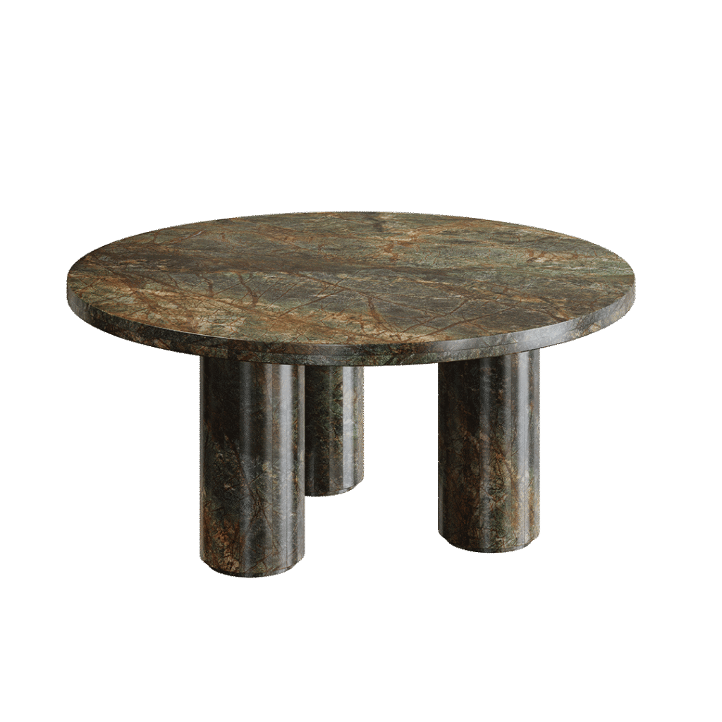 Casoli Marble Coffee Table – Forest Green