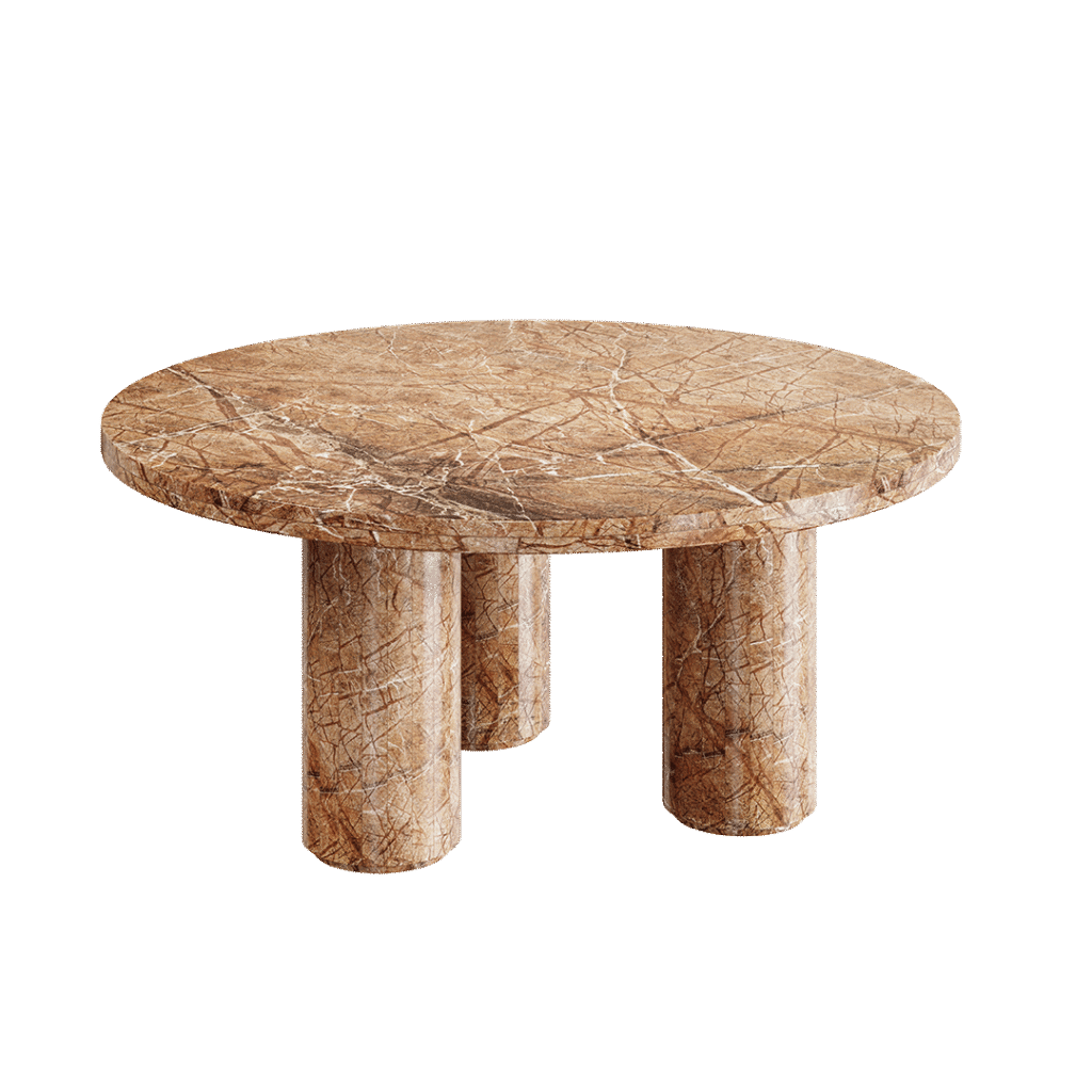 Casoli Marble Coffee Table – Mocha