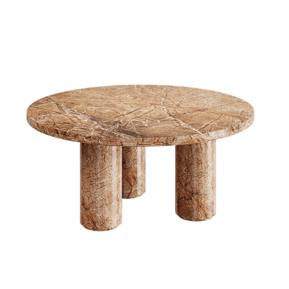 Casoli Marble Coffee Table – Mocha