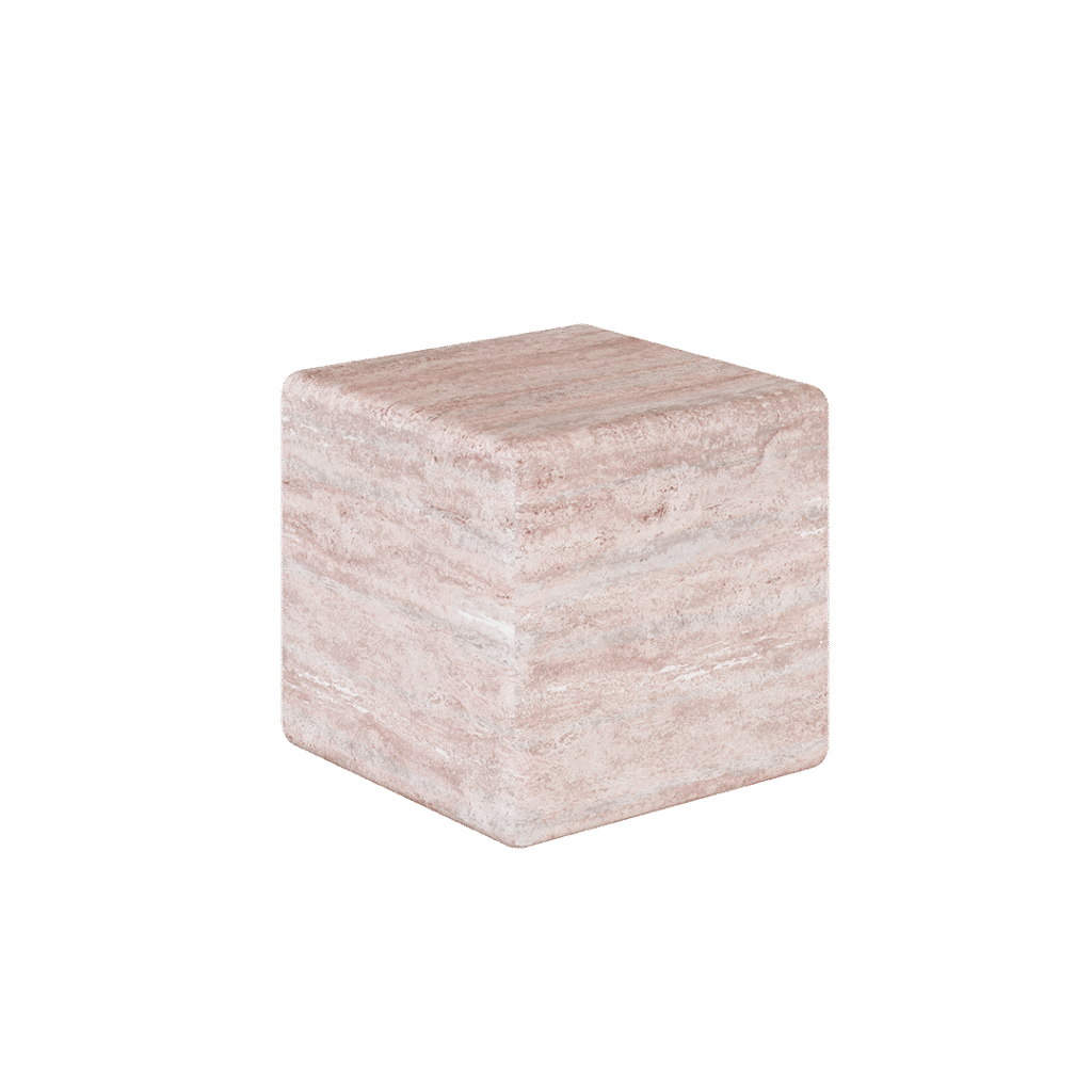 Cerazo Travertine Coffee Table – Red