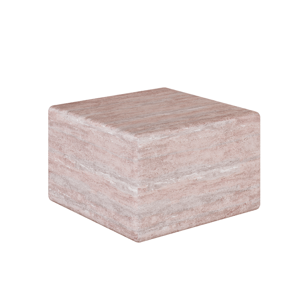 Cerazo Travertine Coffee Table – Red