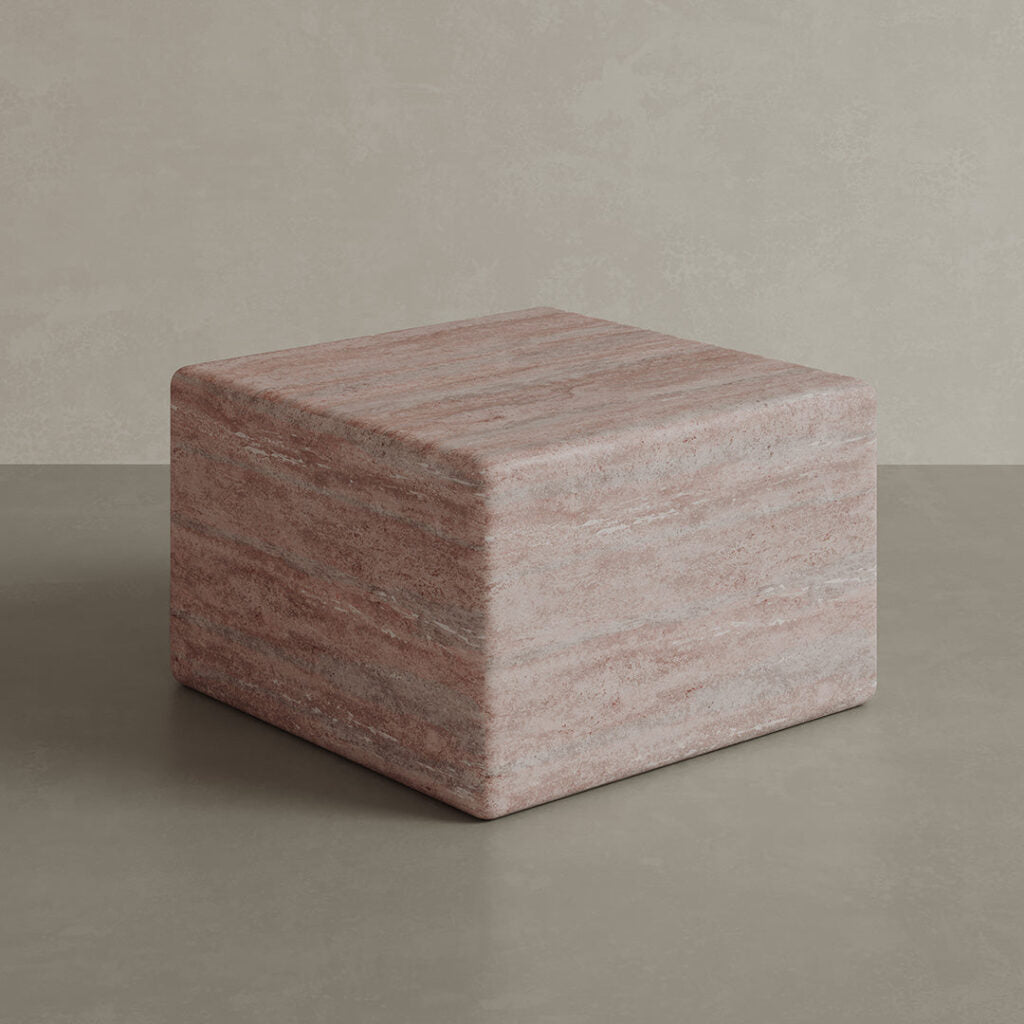Cerazo Travertine Coffee Table – Red