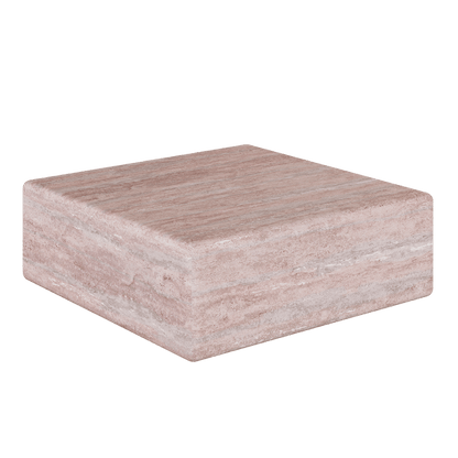 Cerazo Travertine Coffee Table – Red
