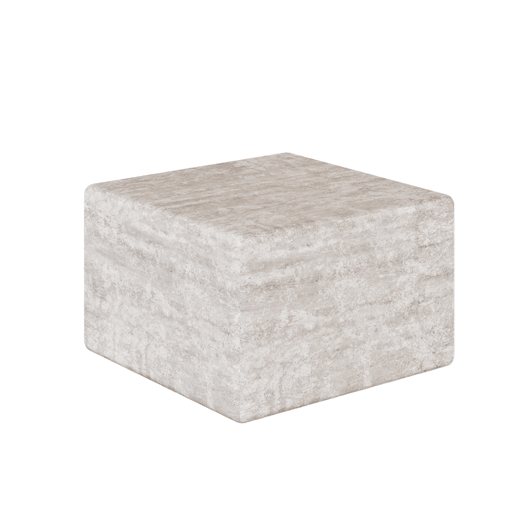 Cerazo Travertine Coffee Table – White