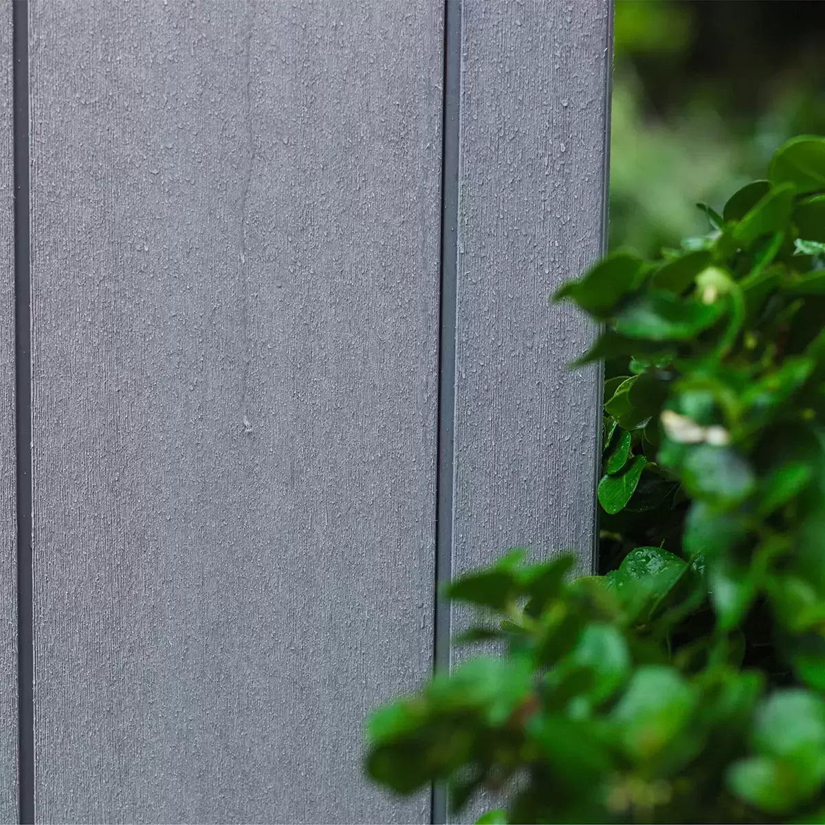 Keter 9×7 Artisan Heavy Duty Plastic Pent Shed – Grey