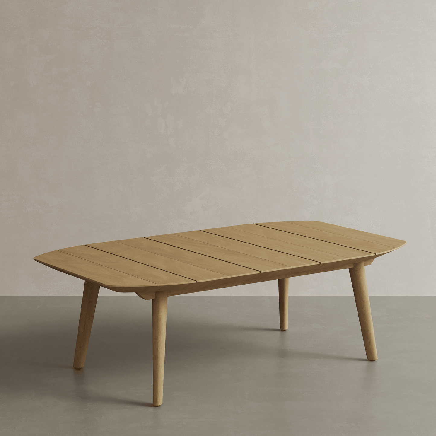 N1 Coffee Table – Light Teak