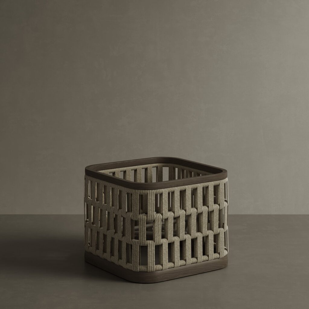 N2 Planter – Dark Teak