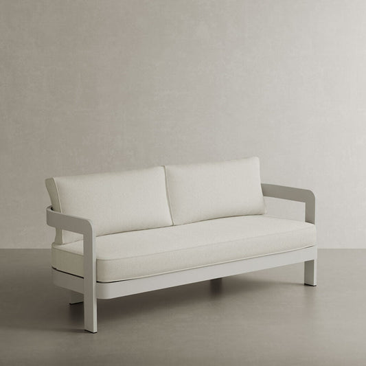 N3 Stone Three Seater Sofa – Cirrus Textured Weave