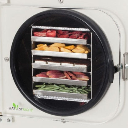 Harvest Right | Home Freeze Dryer Large with Premier Oil Vacuum Pump and Mylar Starter Kit Freeze