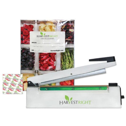 Harvest Right | Home Freeze Dryer Medium with Premier Oil Vacuum Pump and Mylar Starter Kit Freeze