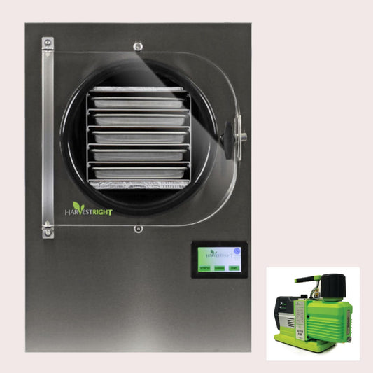 Harvest Right | Pharmaceutical Freeze Dryer Small with Premier Oil Vacuum Pump Freeze