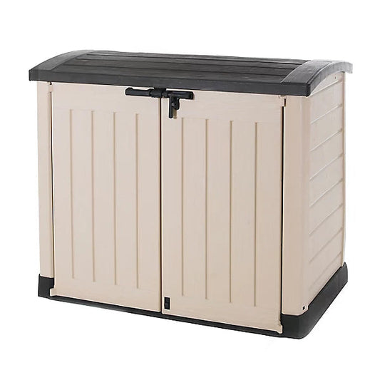 Keter Store-It-Out ARC 1200 L Garden Storage Box – Beige & Brown