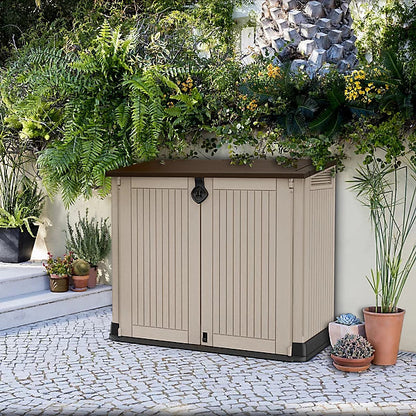 Keter Store It Out Midi – 880 L (Beige & Brown)